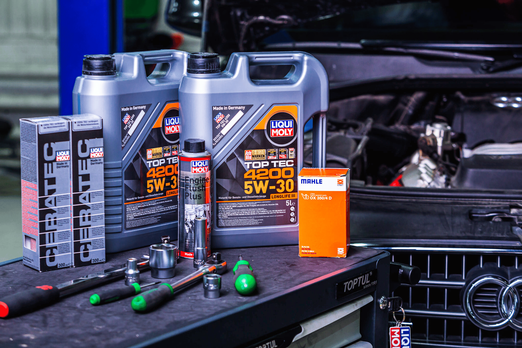 LIQUI MOLY Top Tec 4200 5W30 is the most popular 5W30 from Germany's most popular engine oil brand LIQUI MOLY