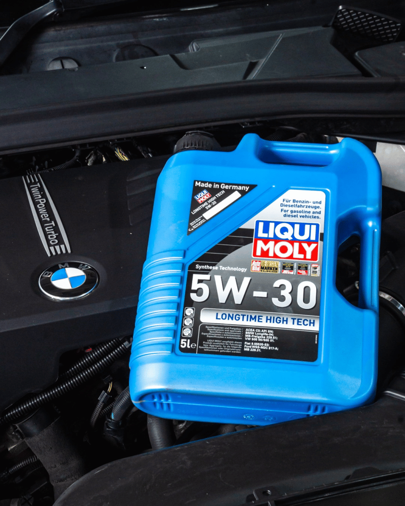 There are many 5W-30 oil types and you need to select the one specific to your car's engine