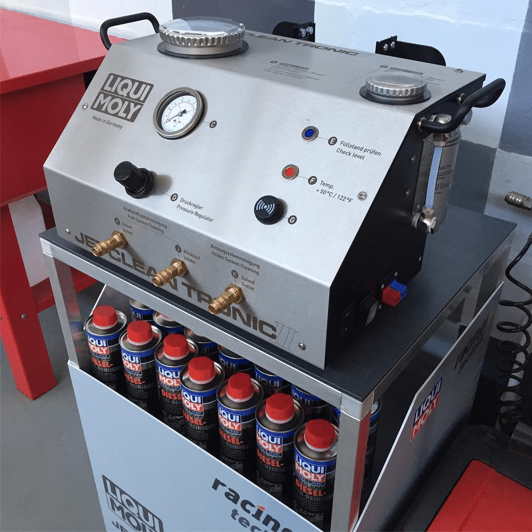 Image of jet spray to support cleaning action of egr valve and diesel egr