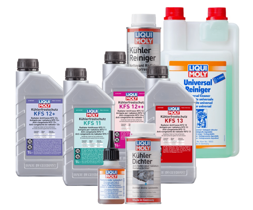 Illustration of Audi A3 coolant specifications